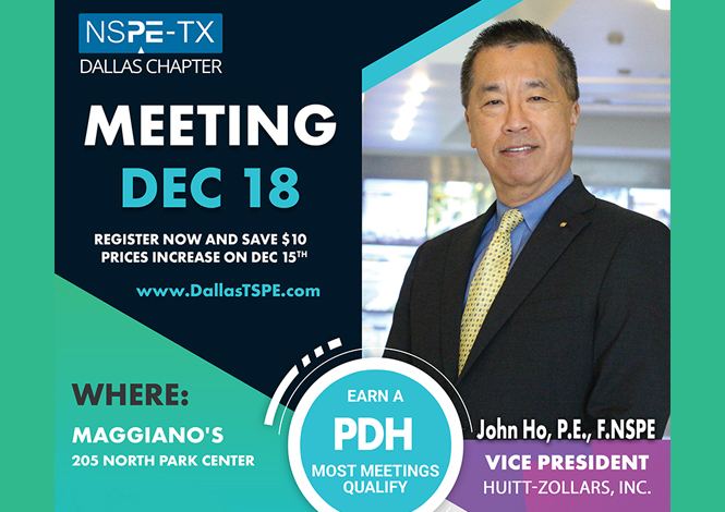 Dallas TSPE Monthly Meeting
